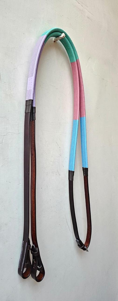 Rubber-Lined Reins